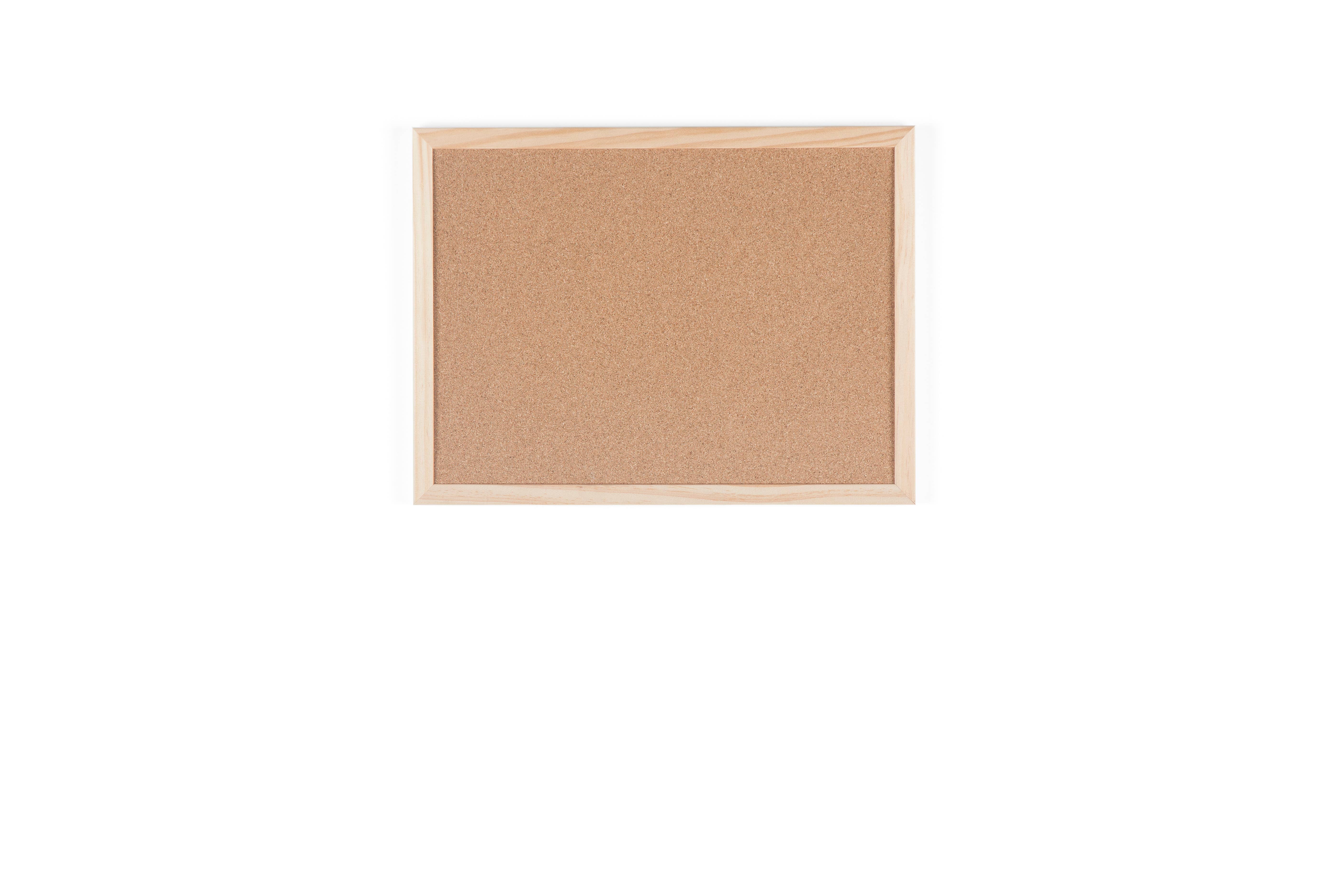 Bi-Joy - Wholesale Bulletin Board - Bi-Office Basic Cork Notice Board - Natural Pine Frame1
