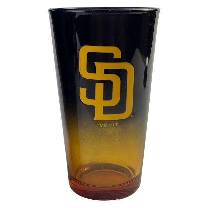 16oz Ombre Pint Glass, San Diego Padres for wholesale by The Memory Company
