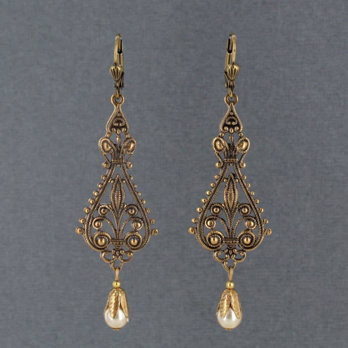 Sadie Green's Jewelry – wholesale Dangle earrings – Art Nouveau Earring 256-SM1