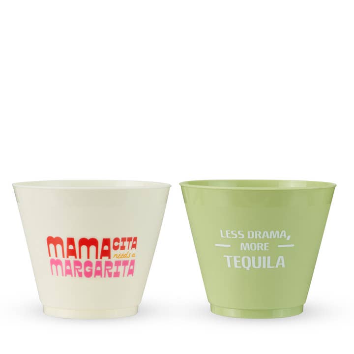 Mamacita Margarita Frosted Cups Set of 12 for wholesale by Blush