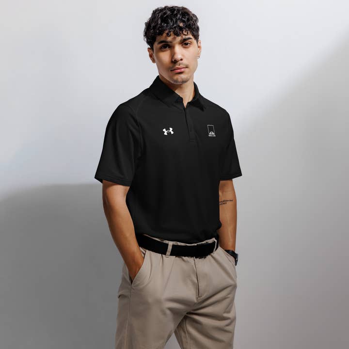 Hiking Alpine Square Under Armour® men's polo for wholesale by Hiking Alpine