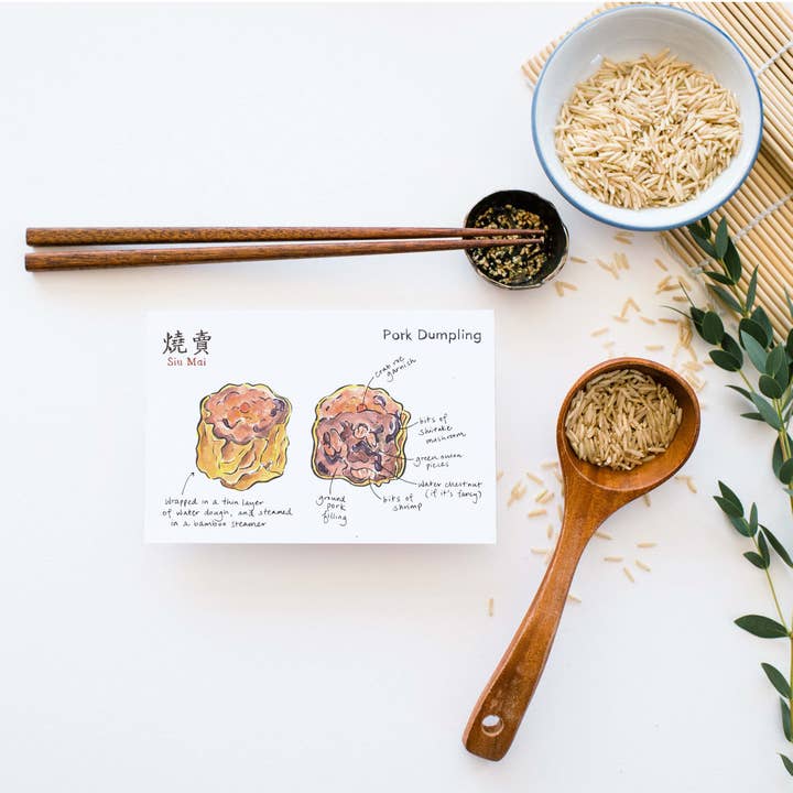 Gotamago - Wholesale Postcard - Siu Mai Postcard1