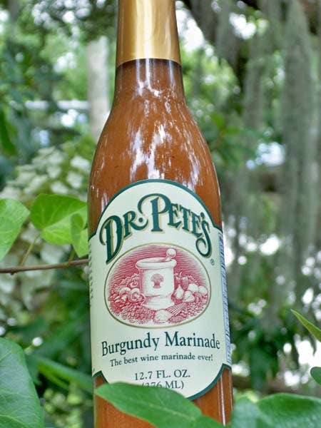 Burgundy Marinade for wholesale by Dr. Pete's Foods