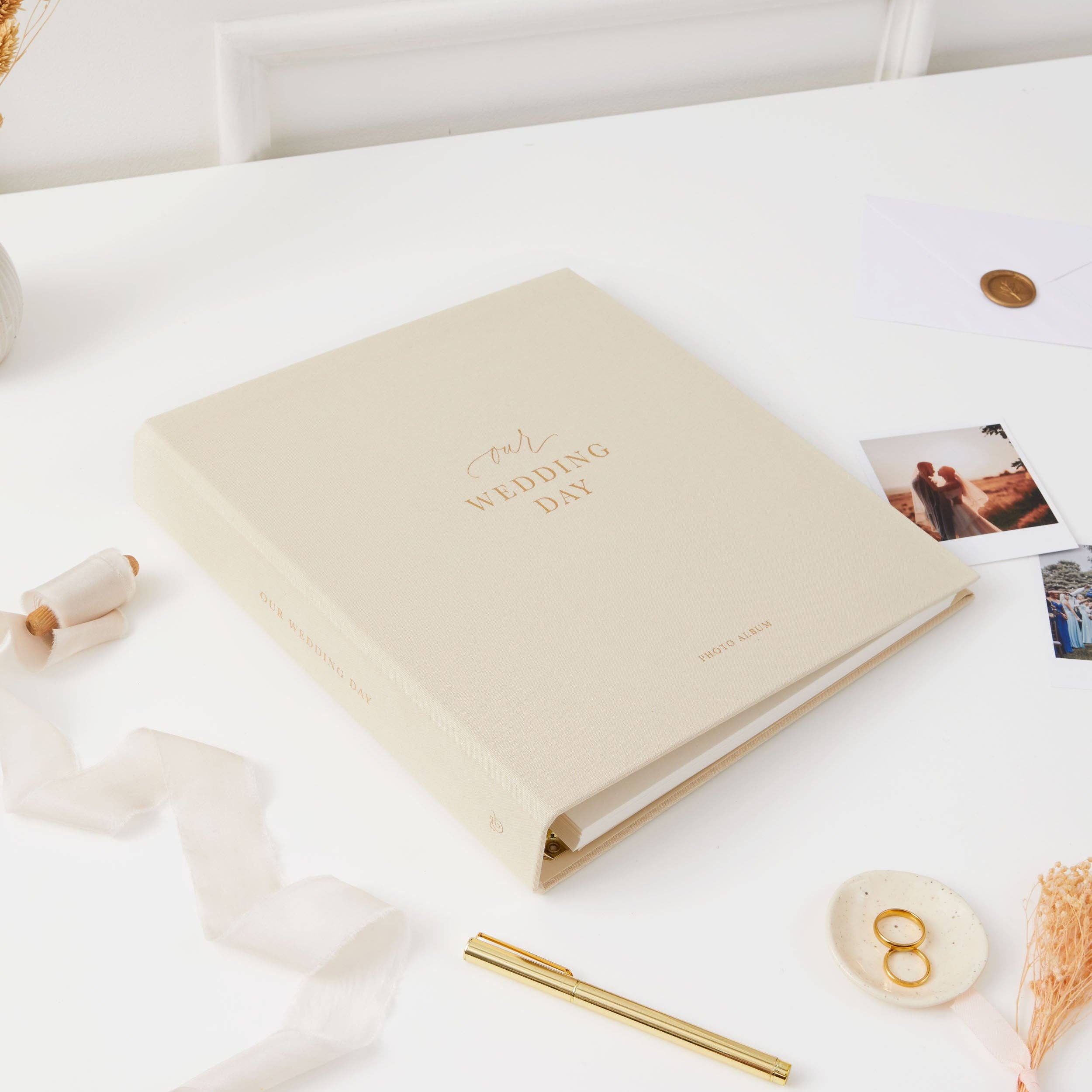 Blush And Gold – Engroshandel Fotoalbum – Vores bryllupsdag - fotoalbum8