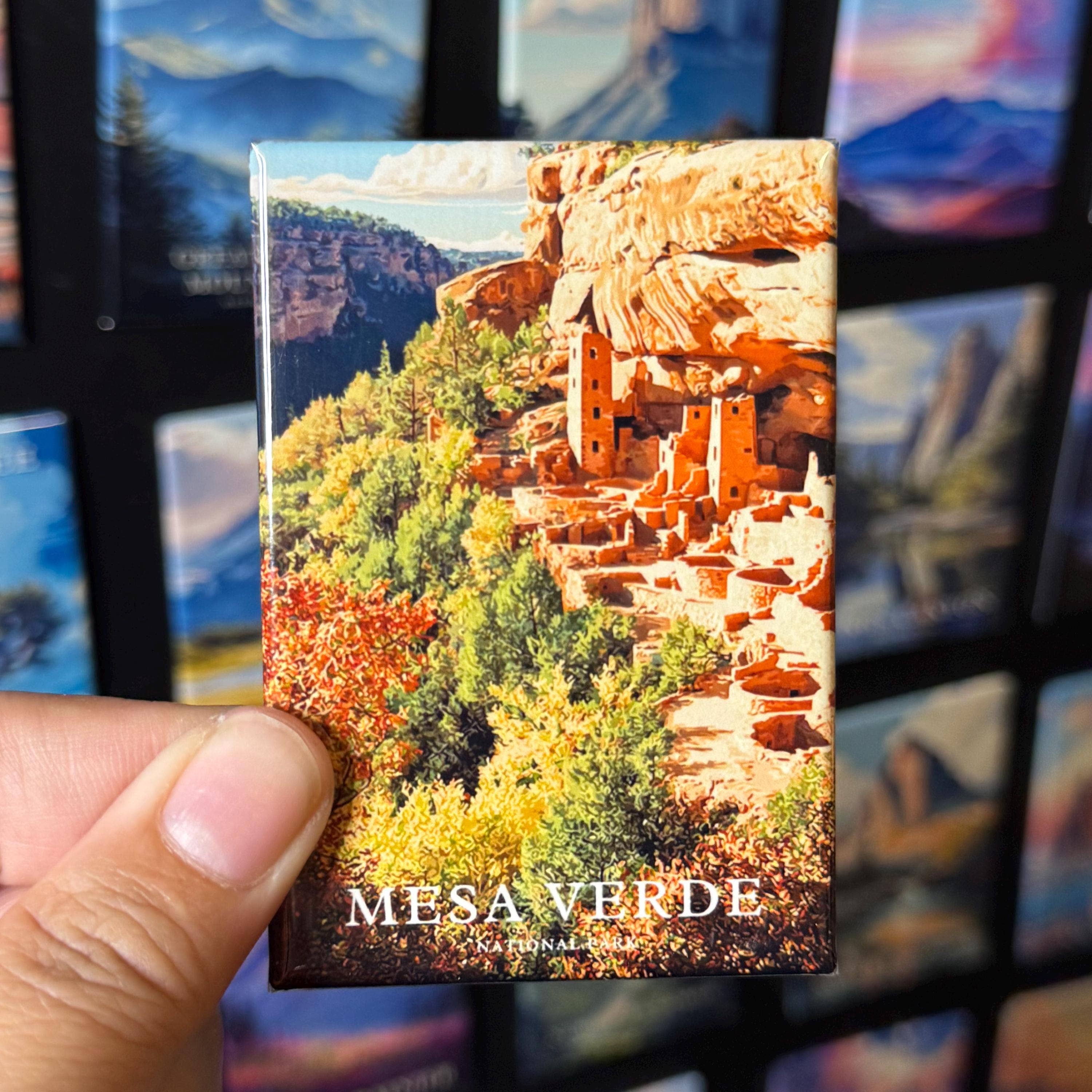 Tieu Magnetic - Wholesale Magnet - Mesa Verde Magnet | National Park Inspired 0