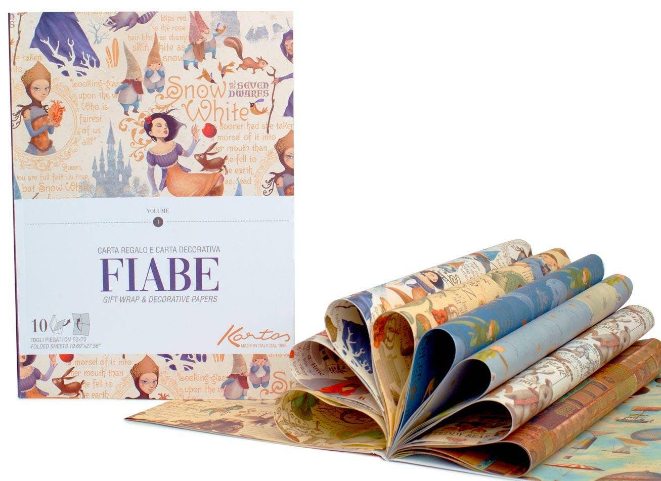 San Lorenzo Design - Wholesale Flat Wrap - Florentine  Wrapping Paper Assortment Books, 10 Folded Sheet4