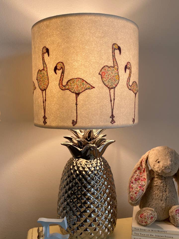 Flamingo Lampshade for wholesale by melody ryder designs