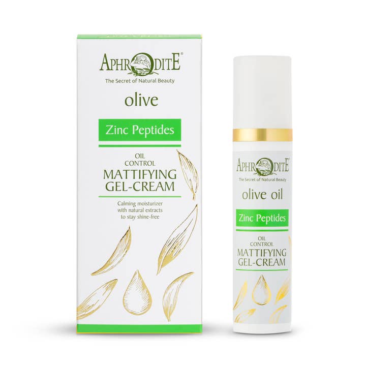 Zinc Peptides Oil Control Mattifying Gel-Cream for wholesale by Aphrodite Skin Care USA