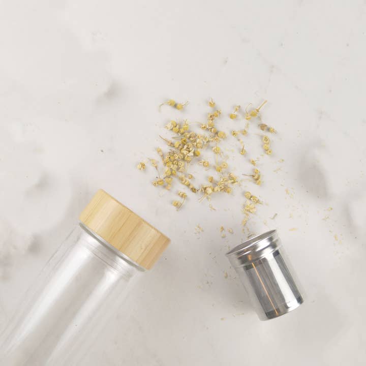 Yummii Yummii – Coador/infusor de chá por atacado – Garrafa Térmica com Infusor de Chá4