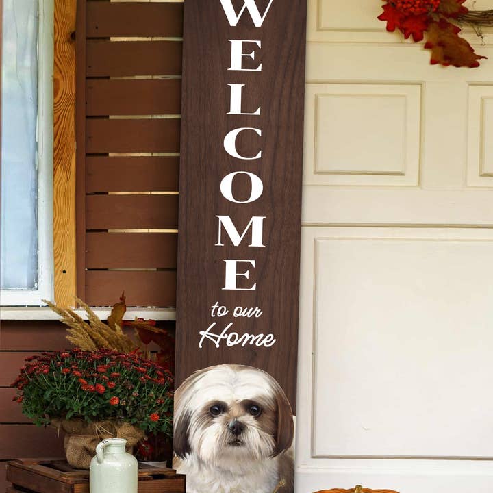 E&S Pets - Wholesale Sign - Shih Tzu Welcome sign