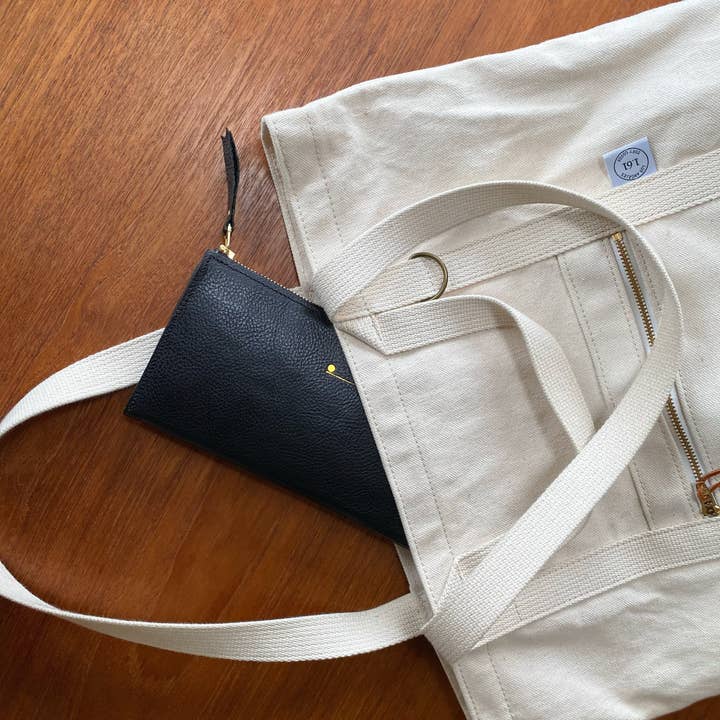 1.61 Soft Goods - Wholesale Wallet - Women's - Ruff Zipper Wallet - Rectangle Size8