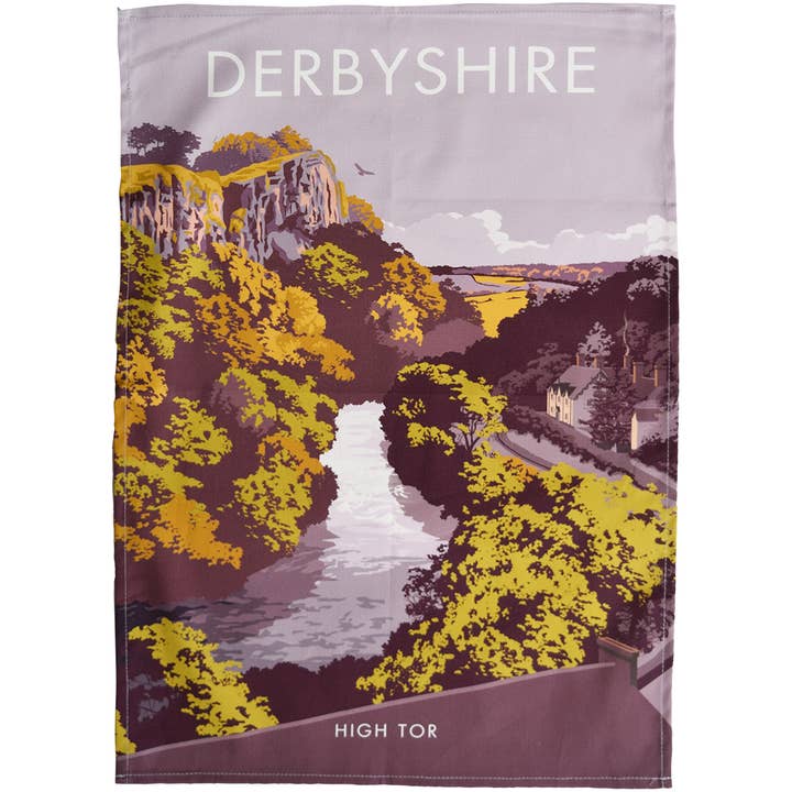 Derbyshire - High Tor viskestykke for engroshandel hos Town Towels
