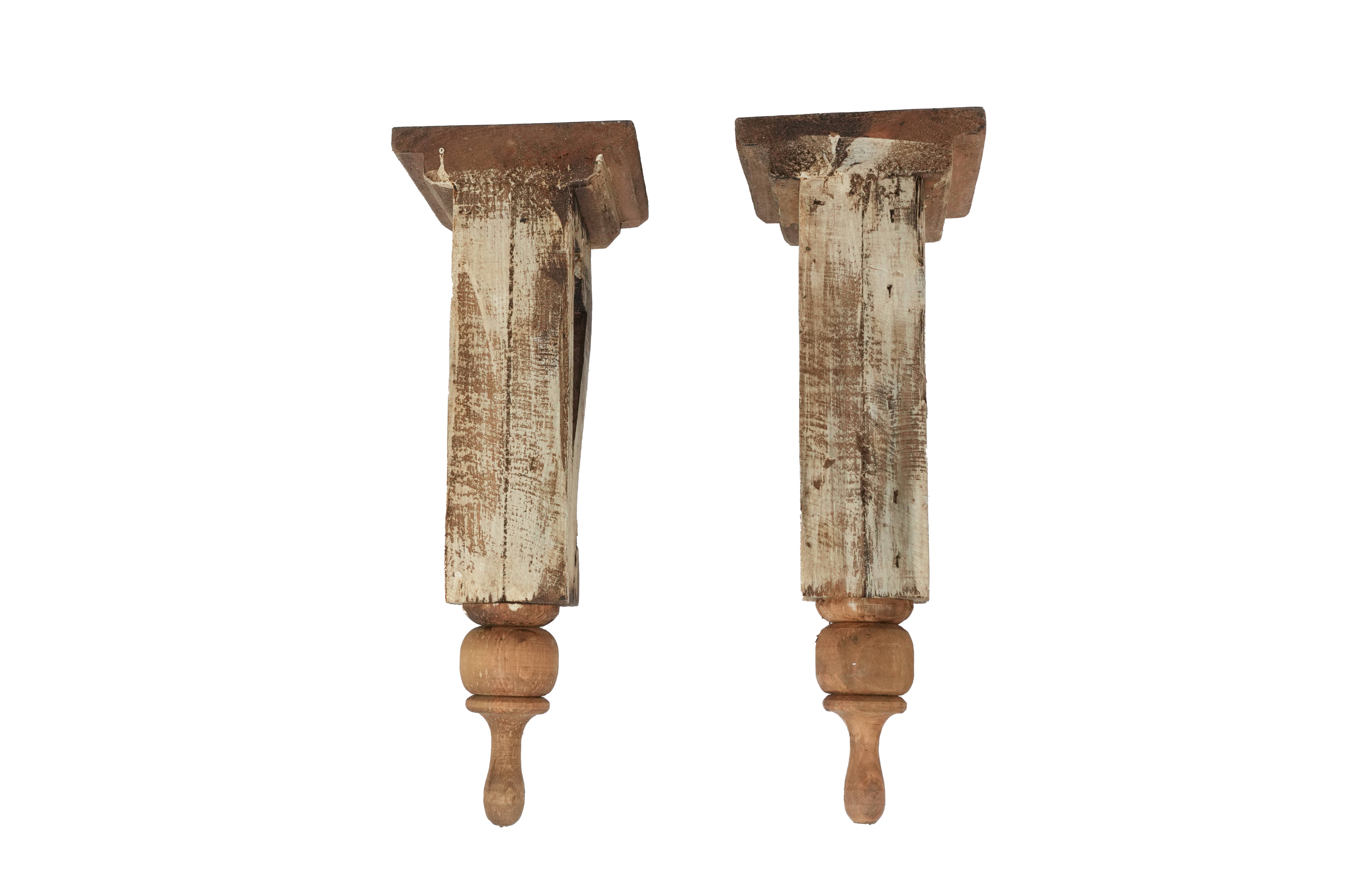 My Amigos Imports - Wholesale Decorative Tabletop Object -  Romeo Farmhouse-Rustic-Corbel-Soft White-5Wx6Dx14H-Romeo7