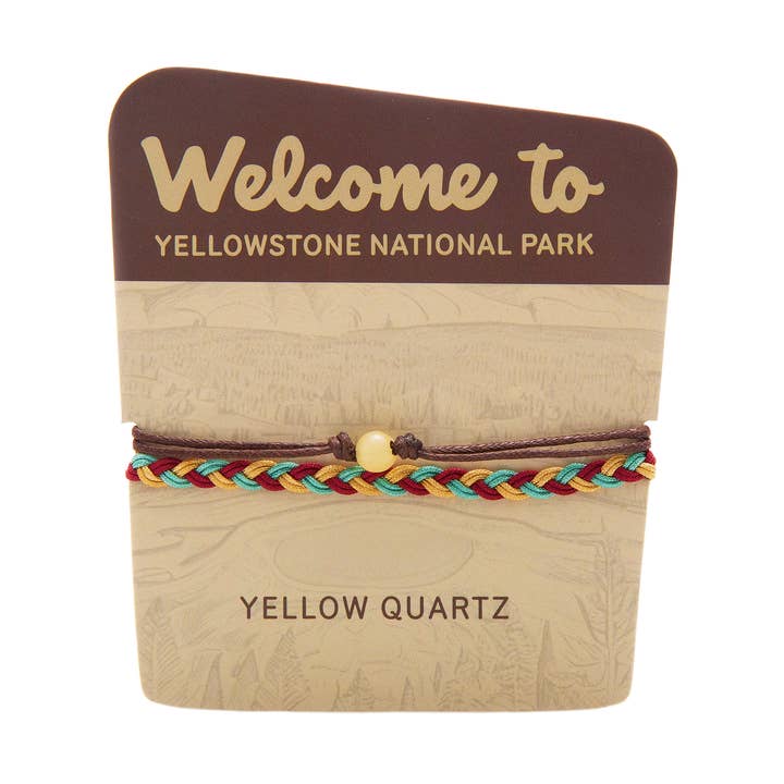 Lotus and Luna - Vendita all'ingrosso Bracciale in tessuto/intrecciato - Bracciale del Parco Nazionale di Yellowstone0