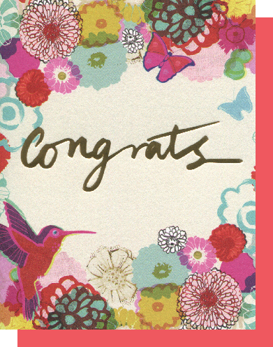 Big Wheel Press – wholesale Everyday greeting card – Zinnias1