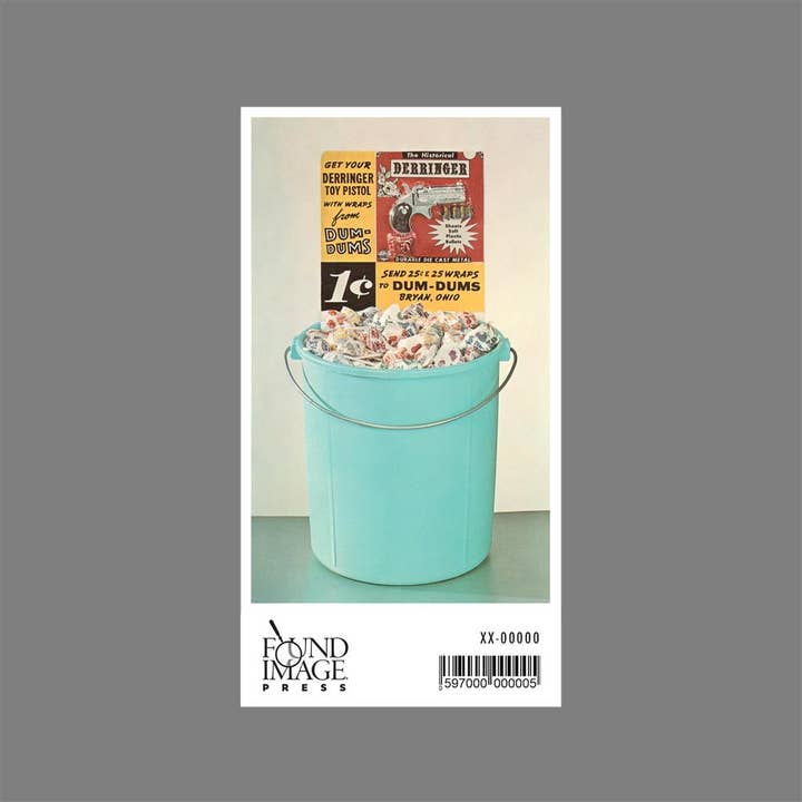 Found Image Press - Wholesale Sticker - Sticker AC-266 Bucket of Dum-Dums1