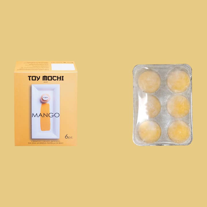 Toy Mochi - Wholesale Ice Cream/Sorbet - Mochi Mango ice-cream 24 pieces1
