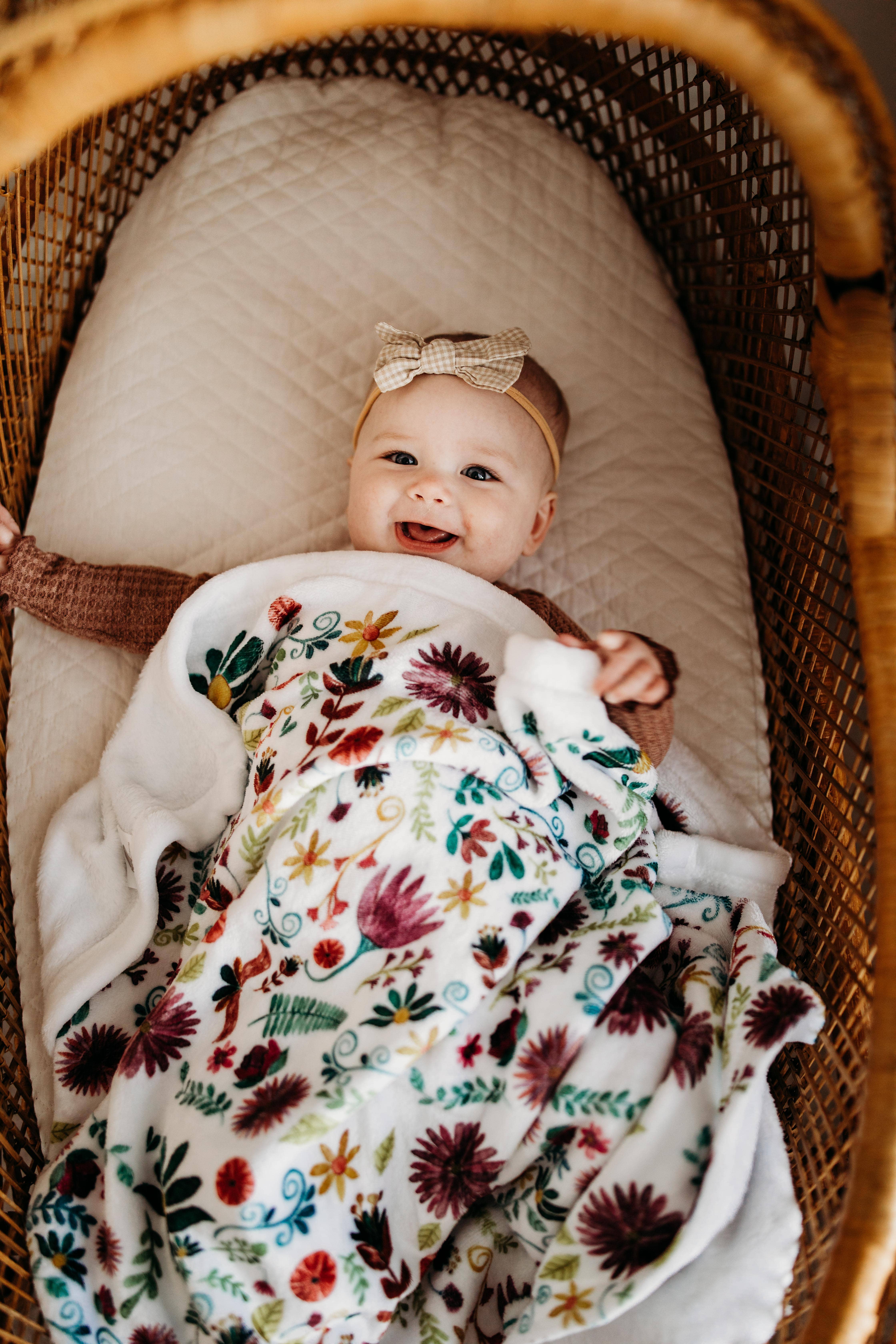Grow With Me Baby Co - Wholesale Bedding Blanket - Kids & Baby - Baby Blanket, Fleece Baby Blanket 2