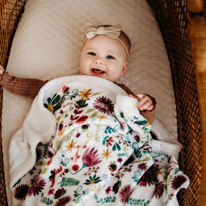 Grow With Me Baby Co - Wholesale Bedding Blanket - Kids & Baby - Baby Blanket, Fleece Baby Blanket 2