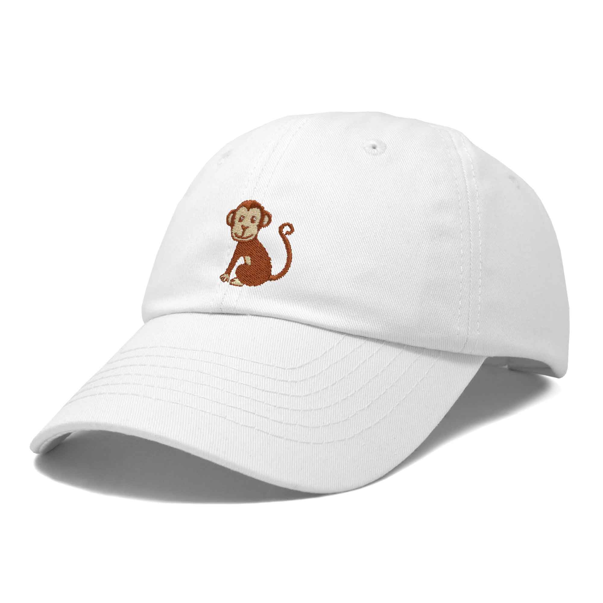 Dalix – Großhandel Basecap – Kinder – DALIX Cute Monkey Kinderhut bestickte Ballkappe Mädchen Jungen43