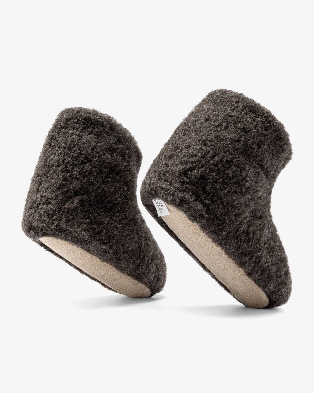 The Cozy Sheep – Engroshandel Hjemmesko - Børn – Kids slippers – Dark Grey (High model)2