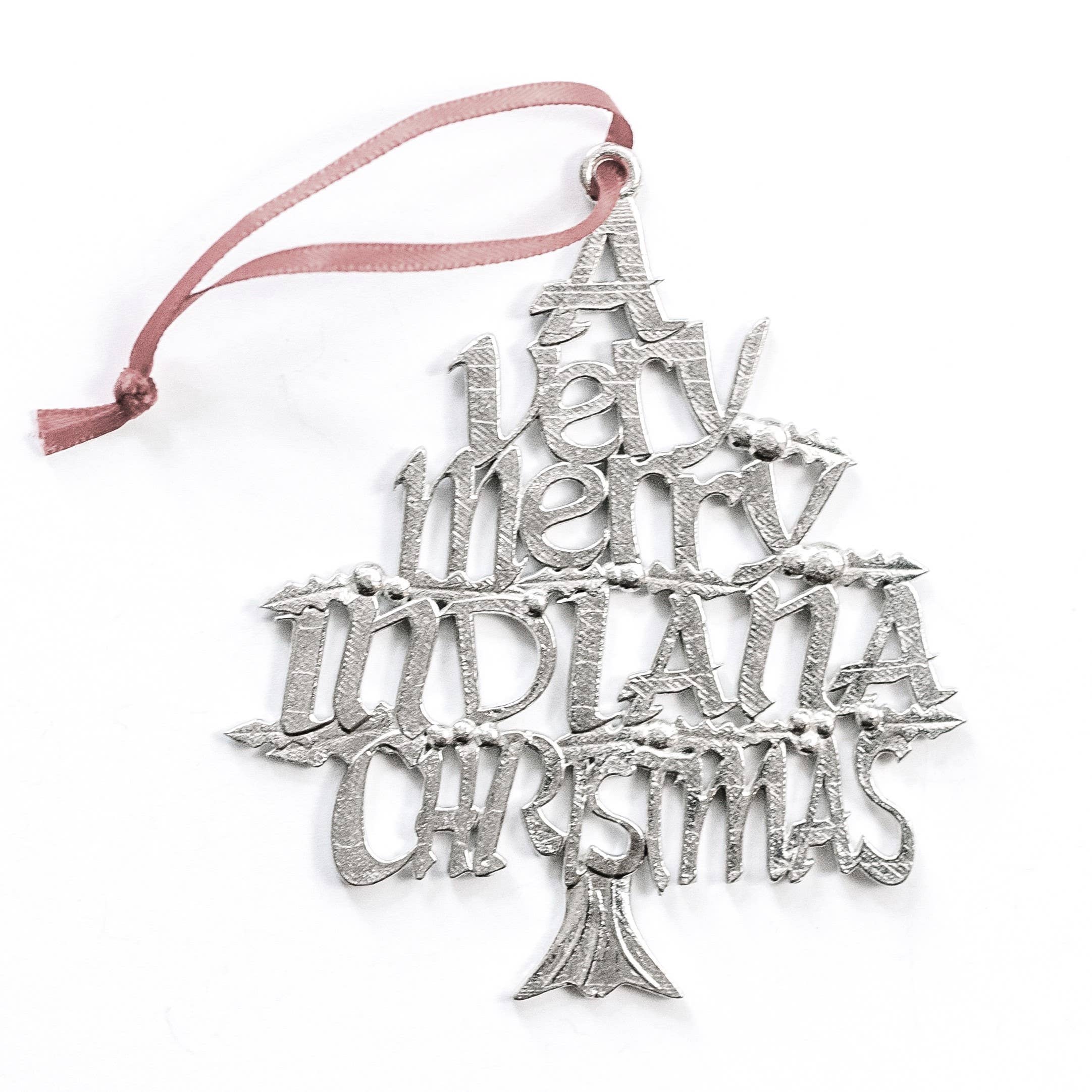 House of Morgan Pewter - Vendita all'ingrosso Decorazione - Un Ornamento di Natale Molto Allegro - Stati e Città25