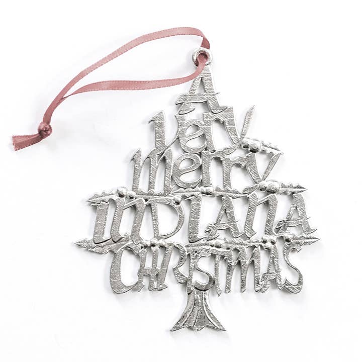 House of Morgan Pewter - Vendita all'ingrosso Decorazione - Un Ornamento di Natale Molto Allegro - Stati e Città25