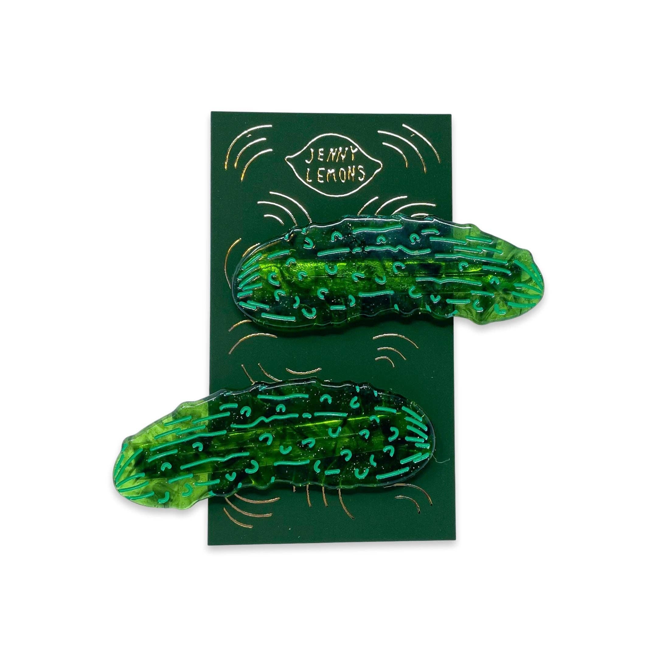 Jenny Lemons - Wholesale Hair Clip - Women's - Pickle Alligator Hair Clip Set2