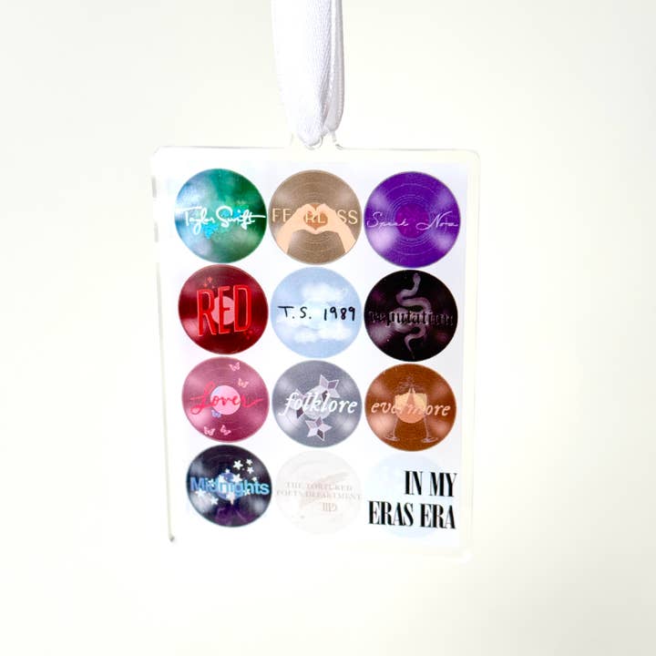In my Eras Era Ornament | Swiftie Ornament for wholesale by Sundae Sisters Co