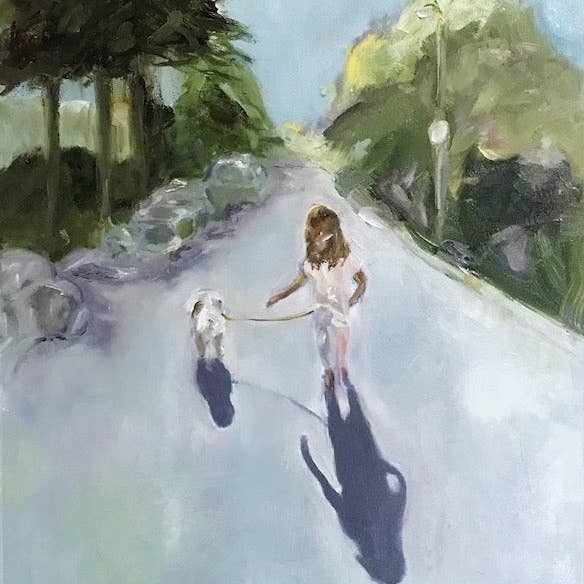 "Morning Walk" Wholesale Print for wholesale by Mary James Ketch Studio