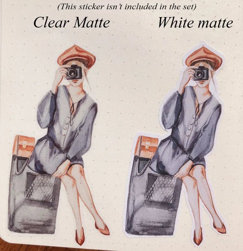 Chapteries - Wholesale Sticker - Sticker sheet - Plum1