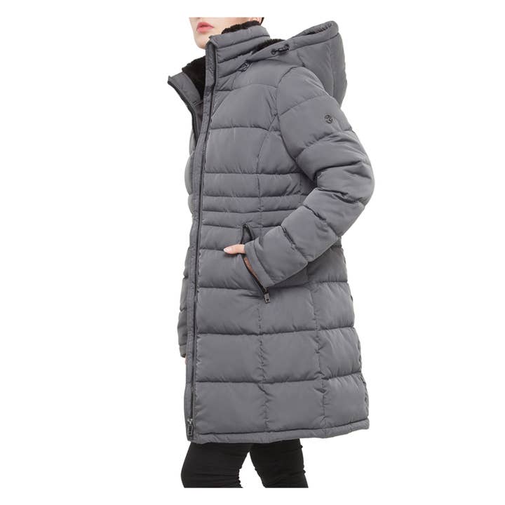 Rokka & Rolla - Wholesale Coat - Women's - Women's Heavy Long Winter Coat Parka Jacket57