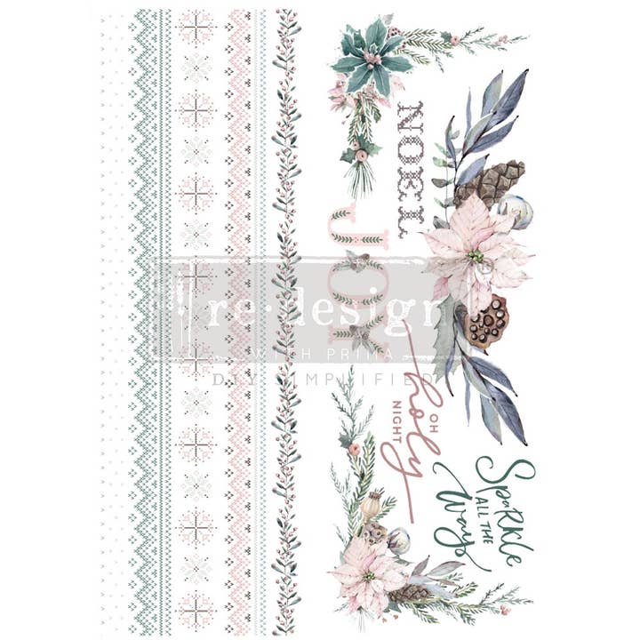 Redesign Decor Transfers Sparkle & Joy 655350654573 for wholesale by Redesign with Prima