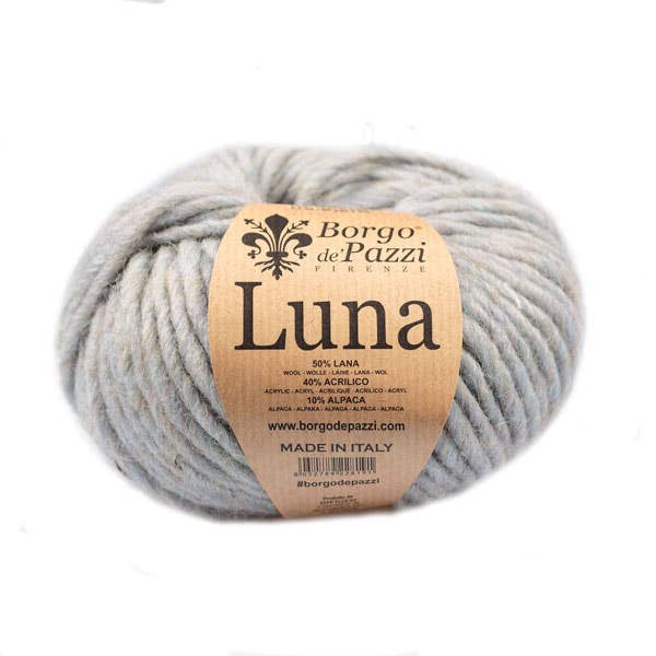 Borgo de' Pazzi - Firenze – Fio por atacado – Luna - Fio de lã multiuso em pacote com 10 novelos de 50 g4