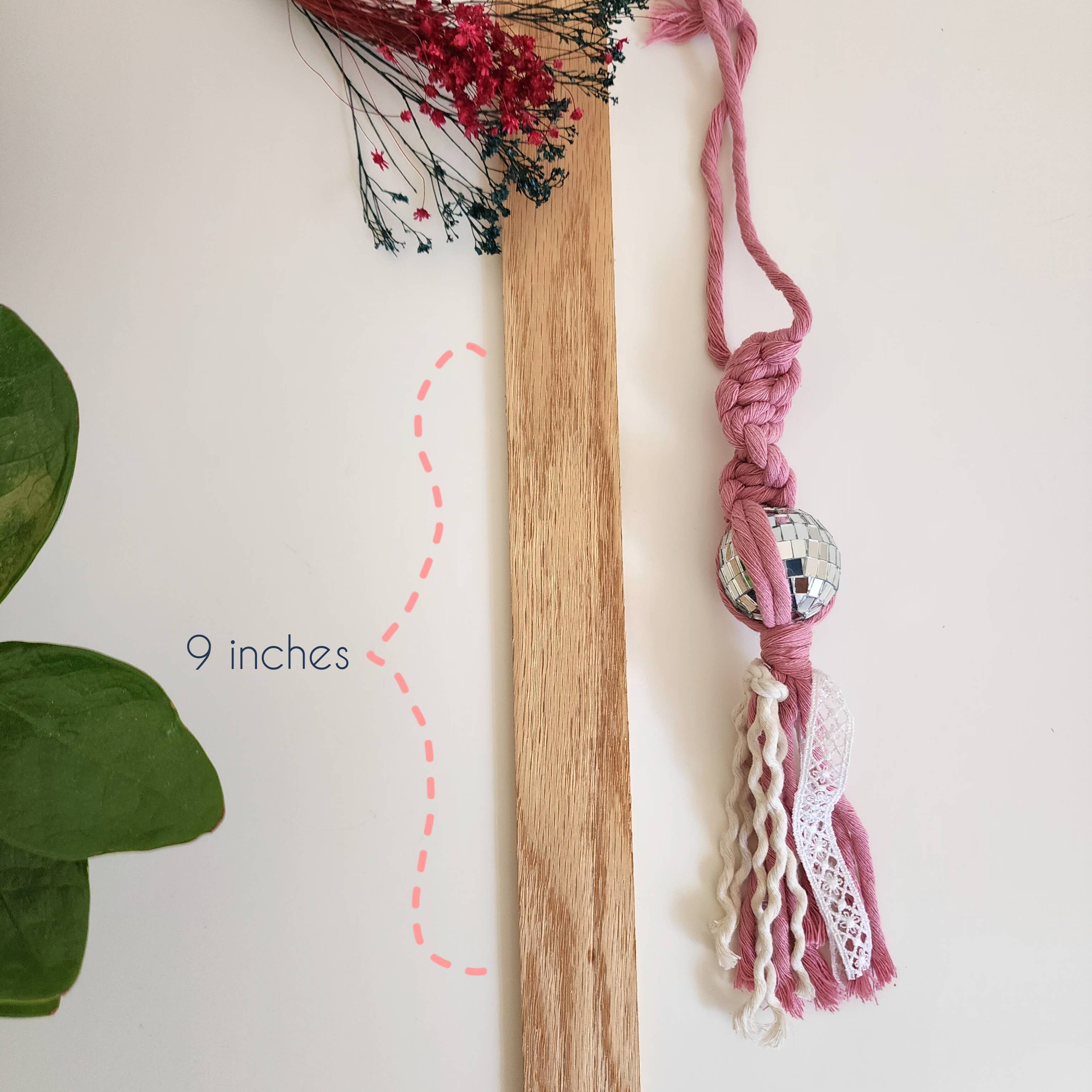 Handmade By Uruba – Amuleto decorativo para carro – Unissexo por atacado – Discoteca Ball Carro Artesanal Charm, Acessório para Carro Espelho Retrovisor8