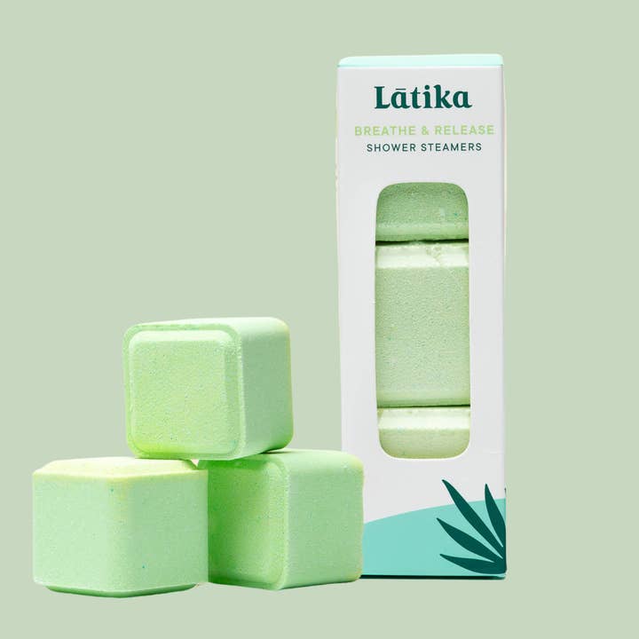 Latika Beauty - Wholesale Shower Steamer/Bomb - Shower Steamer 🟩 Eucalyptus & Mint - Breathe Release