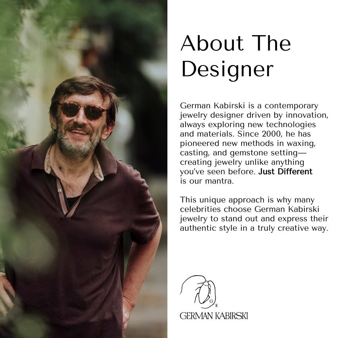 German Kabirski - Vente Anneau/bague à empiler - Bague Otthild Peridot8