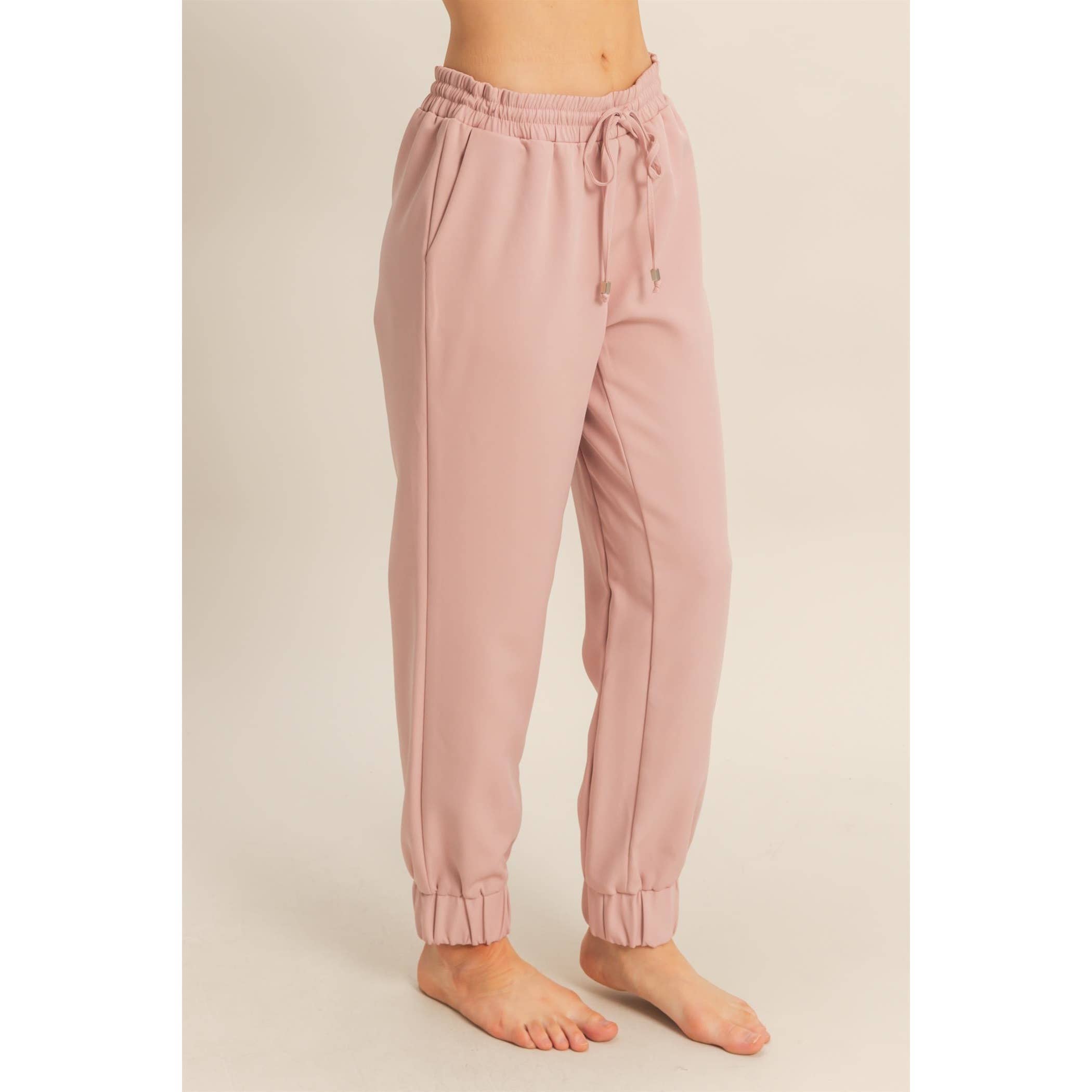 HYFVE - Vente Pantalon – femme - Joggeurs à cordon de serrage avec chevilles froncées9