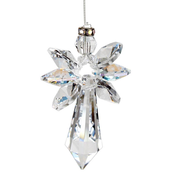 Woodstock Chimes - Wholesale Suncatcher - Crystal Guardian Angelâ„¢ - Large, Aurora Borealis