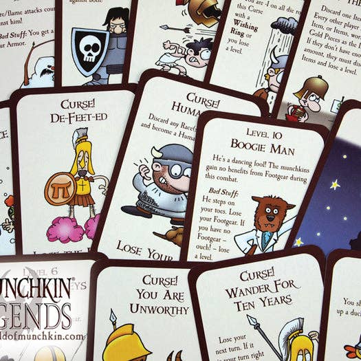 Steve Jackson Games - Wholesale Card Game - Munchkin Legends2