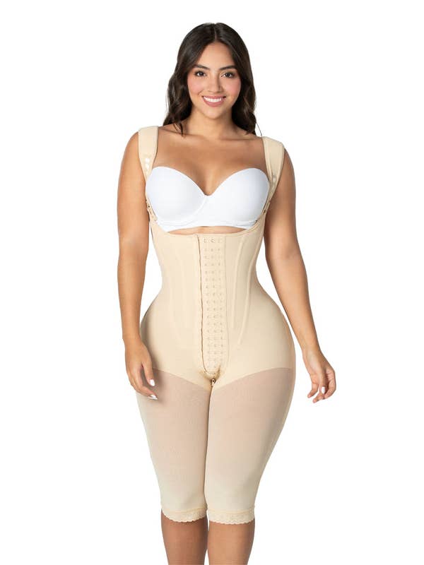 Fajas MyD F00479 Hourglass Shapewear with Boning for wholesale by Lingerie Mart