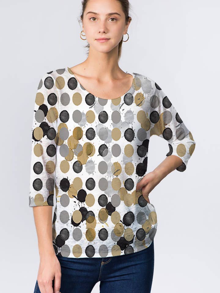 587 FIONA Top for wholesale by ET'LOIS