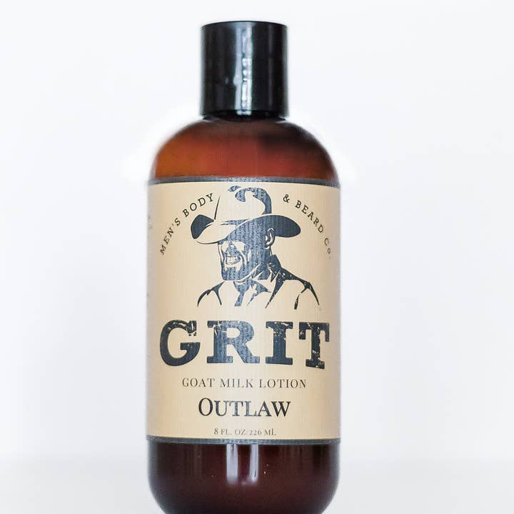 GRIT Soap Supply - Wholesale Body Cream/Lotion - Men's - Outlaw Goat Milk Lotion