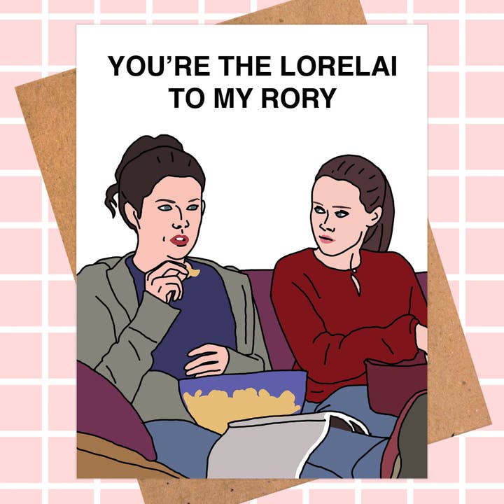Pop Hot Cards - Wholesale Birthday Card - Gilmore Girls Birthday Card, For Mom