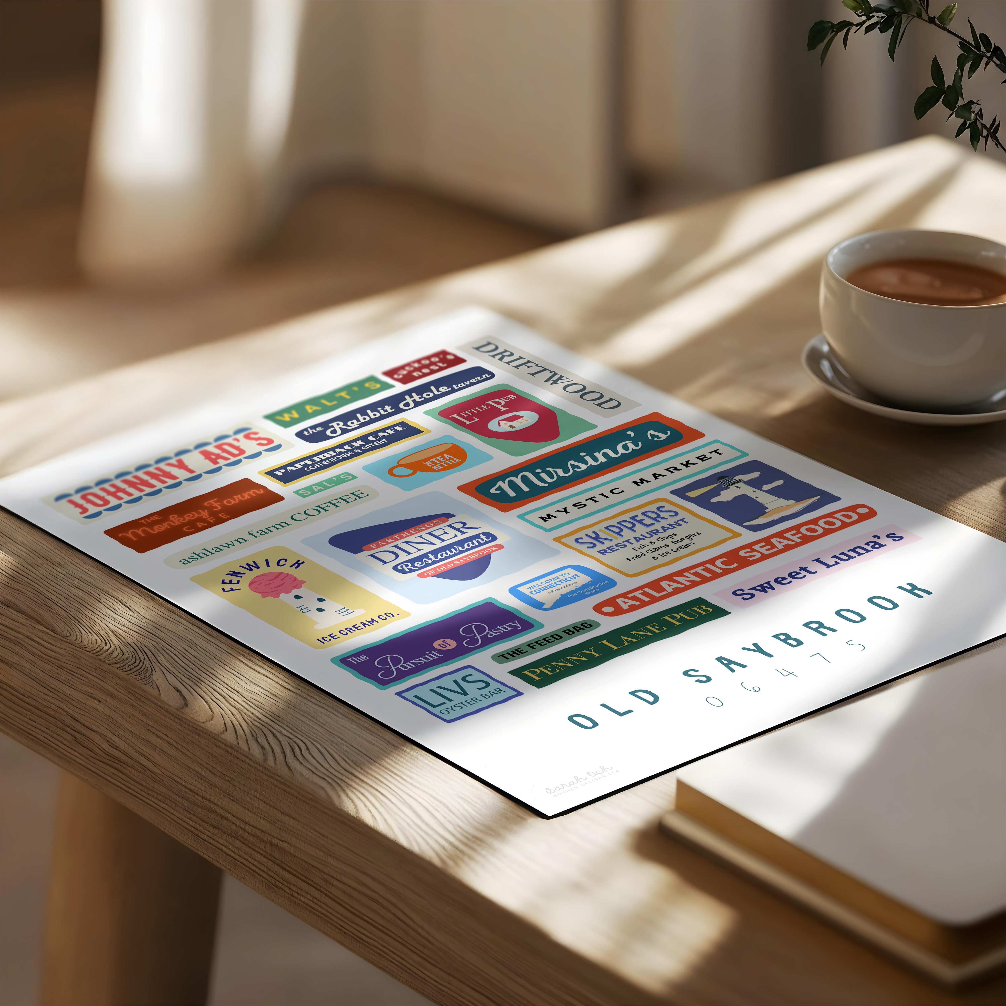 SochCo Designs - Vente Affiche d'art - Old Saybrook, CT1