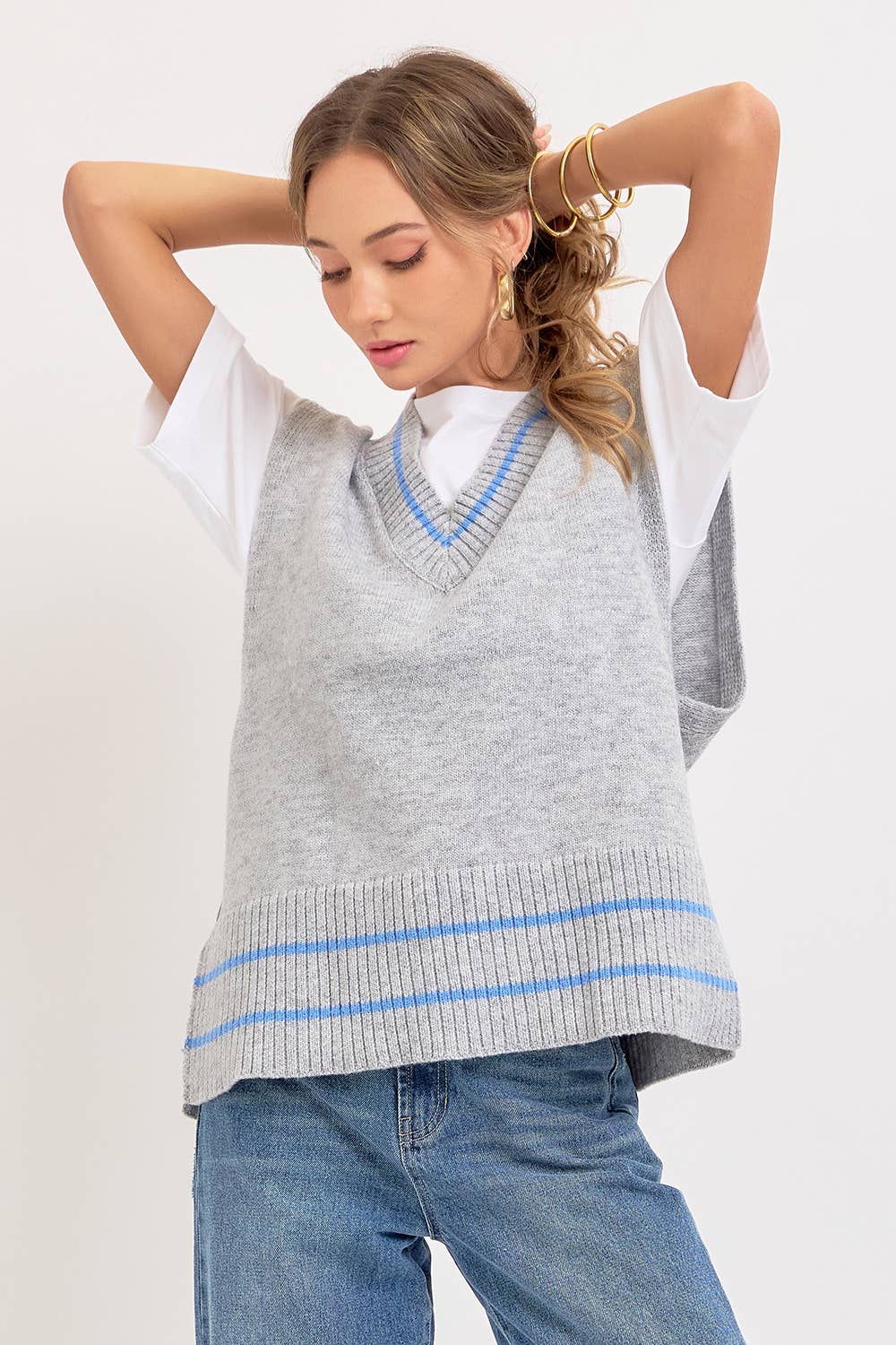 Sweet Lovely by Jen - Wholesale Knit Sweater - Women's - EFFORTLESSLY ESSENTIAL KNIT TOP/VEST15