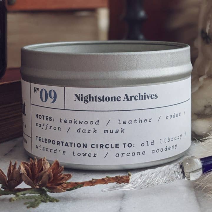 Nightstone Archives Candle for wholesale by Yaniir