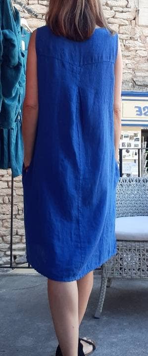 All colors Linen dress REF: 110 for wholesale on Faire5