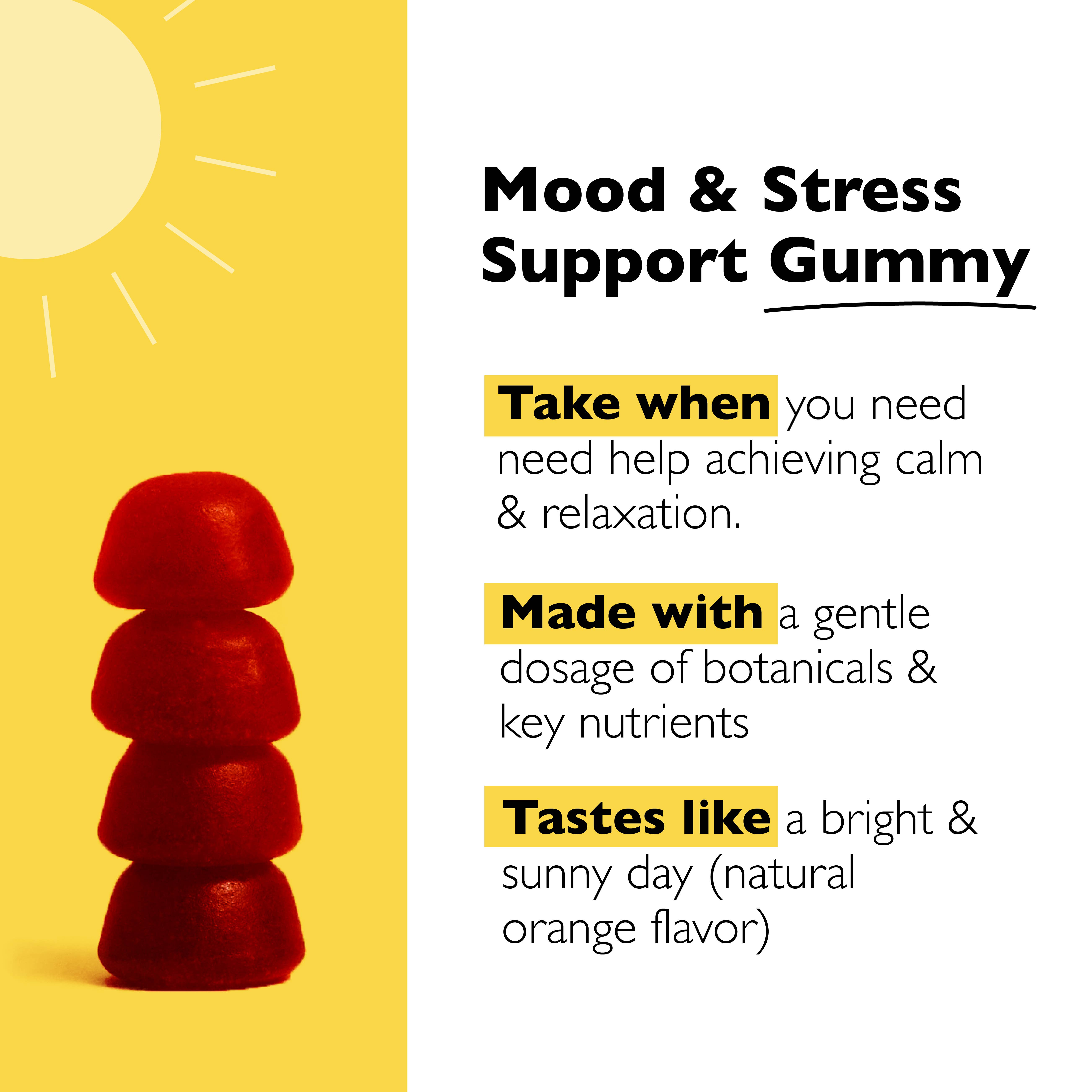 RESCUE & Bach Original Flower Remedies - Wholesale Oral Supplement/Vitamin - NEW Bach Rescue Plus Mood & Stress Support Gummy 60 Count1