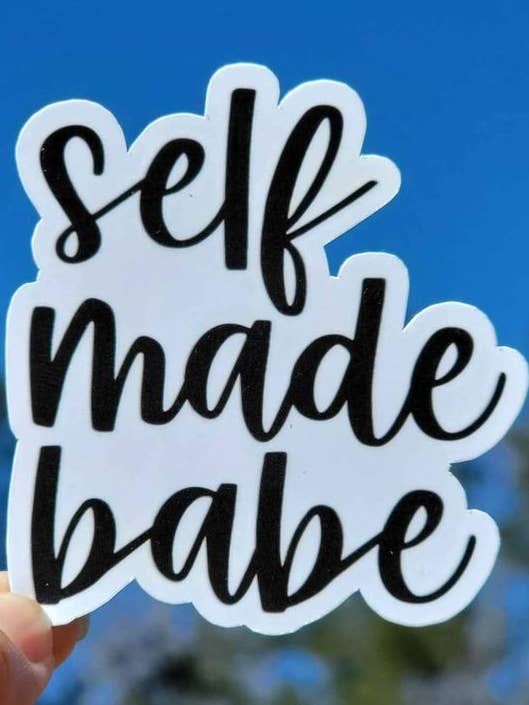 Selbstgemachter Babe-Aufkleber für den Großhandel von A Little Design Company